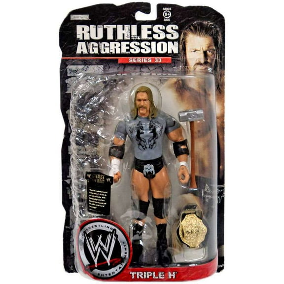 WWE Wrestling Ruthless Aggression Series 33 Triple H Action Figure