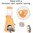thumbnail image 3 of Dispensador de agua para animales pequeños, hámster, cobaya, conejo, rata, hurón, jerbo, chinchilla, 80 ml, amarillo, 3 of 5