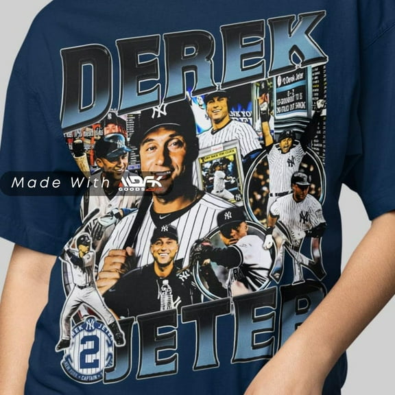 Derek Jeter Shirt, Yankees Legend Tee, Baseball Shirt, Gift for Him, Fan Apparel, Classic Baseball Tee, T-shirt for Fans MDFK63