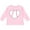 AD-Pink, variant on Inktastic Heart Shaped Baseball Boys or Girls Long Sleeve Toddler T-Shirt