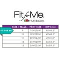 thumbnail image 4 of Fit for Me by Fruit of the Loom Women's Plus Assorted Heather Brief Panties - 5 Pack, 4 of 9