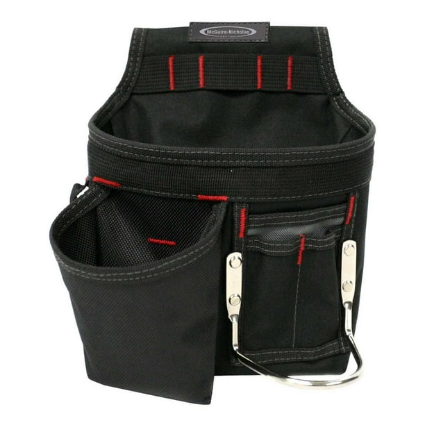 Minibolsa de carpintero McGuire-Nicholas 23020-Q negra