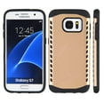 thumbnail image 3 of Samsung TCASAMS7-SCER-CHGO Galaxy S7 Shocker Hybrid PC TPU Case - Champagne Gold & Black, 3 of 4