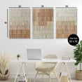 thumbnail image 3 of Stupell Industries Tiled Terracotta Walls 3 Piece Canvas Wall Art Set design by Flora Kouta, 30 x 20, 3 of 7