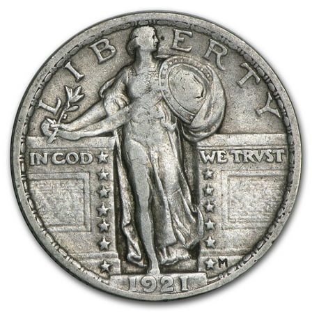 1921 Standing Liberty Quarter VF