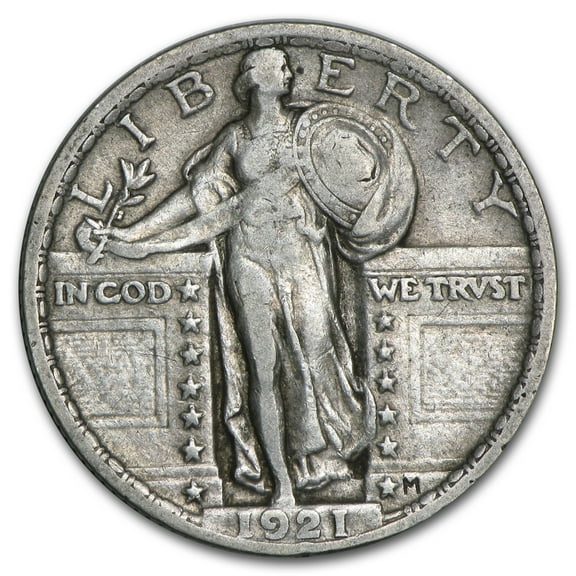 1921 Standing Liberty Quarter VF