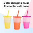thumbnail image 2 of Vaso de agua 480 ml, decorativo y creativo, reutilizable, 2 of 9