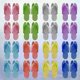 thumbnail image 5 of Zapatillas de EVA plegables de un par de zapatillas desechables unisex de 24 pares portátiles para zapatillas Travel Hotel (color HOMEMAXS mx7323606, 5 of 5