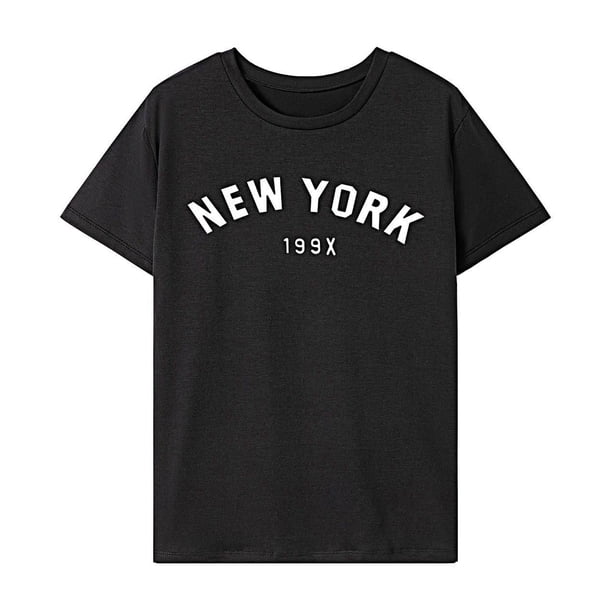 Camiseta de verano para mujer, camisetas ligeras de verano para vacaciones, regalo para caminar para mujer XL