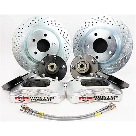 Master Power Brakes DB47081M Manual Brake Kit with OE Drum Brakes for 1969-1970 Pontiac Catalina & Bonneville