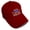 Burgundy, variant on Baseball Cap Thailand Thai Country Flag Embroidery Acrylic Dad Hats for Men & Women Strap Closure White