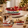 thumbnail image 4 of Christmas Cotton Rope Storage Basket Decorative Woven Basket with Embroidered Holiday Xmas Gift Basket for Gifts Candy Toy Home Table Decor, for Shelf, Desk and Bathroom Storage, Style B, 4 of 7