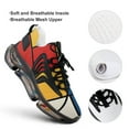 thumbnail image 4 of Mondrian Inspired（10） Walking Shoes for Men Woman Lightweight Tennis Fashion Elastic Sports Shoes Cushion Basketball Shoes, 4 of 7