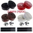 thumbnail image 2 of Handlebar Bicycle Cycling Road Bike PU Leather Handle Bar Grip Wrap Tape 4Pack, 2 of 9