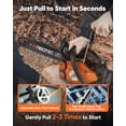 thumbnail image 4 of 25cc Gas Chainsaw 12 Inch Gas Powered Chainsaws 2-Cycle Petrol Handheld Gasoline Chain Saw Power Saws for Cutting Wood Tree Trimming, 4 of 7