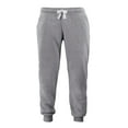 thumbnail image 3 of Men's Casual Fleece Sweater Pants Gym Running Athletic Jogging Track Suit Set (Heather Grey, M), 3 of 4