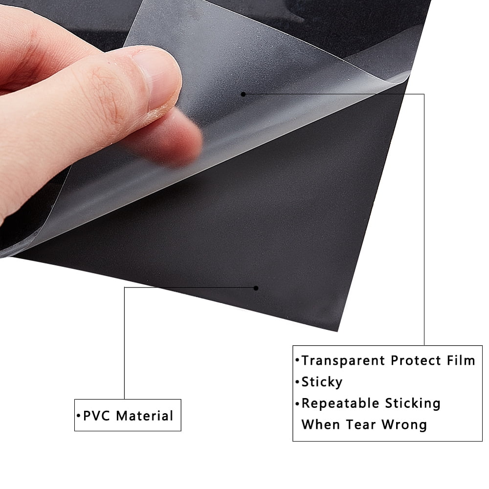 A4 Matte Vinyl Transfer Film For T-shirt Garment Mixed Color 29.7x21x0.02cm 2 colors 5sheets/color 10sheets/set DIY
