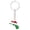 Silver, variant on Exquisite Kurdistan Map Keychain Men Women Keyring Stainless Steel Key Chains Ornament for Wallet Camera Purse Keys