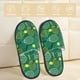 thumbnail image 2 of Balery Tennis Rackets and Balls Pantuflas de Casa de Felpa Silenciosas con Diseño Estampado, Zapatillas Cómodas Antideslizantes de Algodón para Interior-Medium, 2 of 8