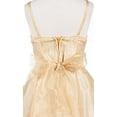 thumbnail image 3 of BNY Corner Triple Layered Organza Dress for Big Girl Gold 14 HC1110C, 3 of 4