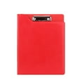thumbnail image 1 of Clearance! Delayuji Home Decor Clipboard A4 Multifunctional Folder Leather Clipboard Clipboard with Cover Pocket Clipboard Writing Pad for School Work A One Size Red, 1 of 7