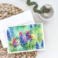 thumbnail image 2 of Texas Bluebonnets in Watercolor Greeting Cards and Envelopes Pack of 8 7 in x 5 in, 2 of 3