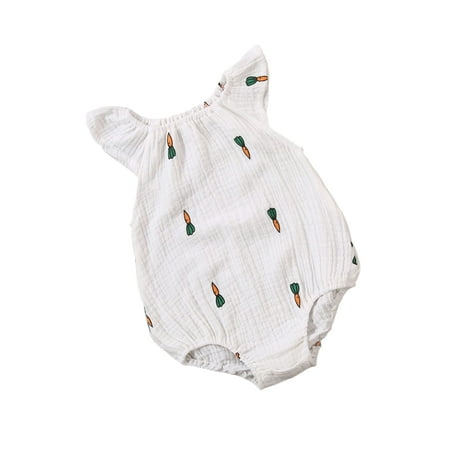 

Pudcoco Kids Toddler Baby Girls Bodysuit Romper Jumpsuit Playsuit Sunsuit Clothes Set