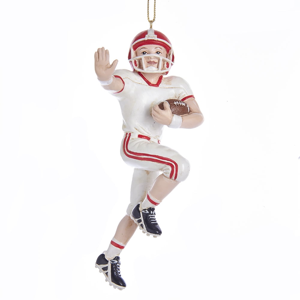 Football Boy Christmas Tree Ornament E0310 New