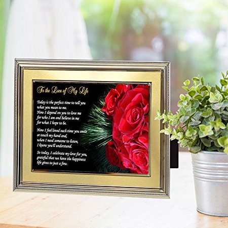 Cadeau D Anniversaire Ou D Anniversaire Pour Femme Mari Petite Amie Ou Petit Ami Poeme D Amour De Ma Vie Walmart Canada