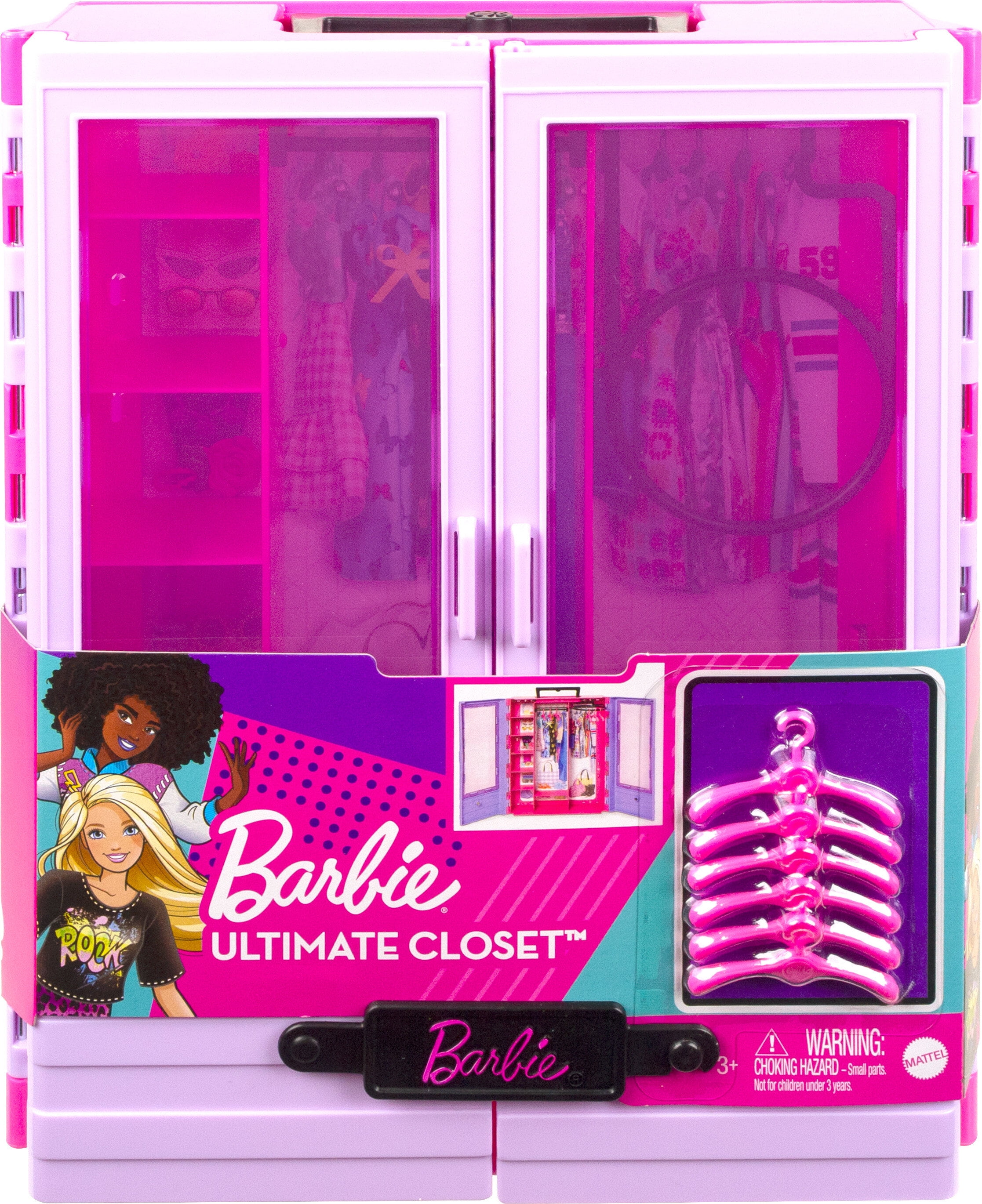 Barbie closet at best sale walmart