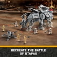 thumbnail image 6 of LEGO Star Wars AT-TE Walker 75337 Poseable Toy, Revenge of the Sith Set, Gift for Kids with 3 212th Clone Troopers, Dwarf Spider & Battle Droid Figures, 6 of 9
