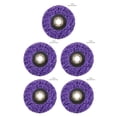 thumbnail image 2 of QualitChoice Sanding Wheel Polishing Paint Rust Grinding Inner Hole Tools for Angle Grinder Wood Metal Buffing Car Accessories #115 purple 5Set, 2 of 6