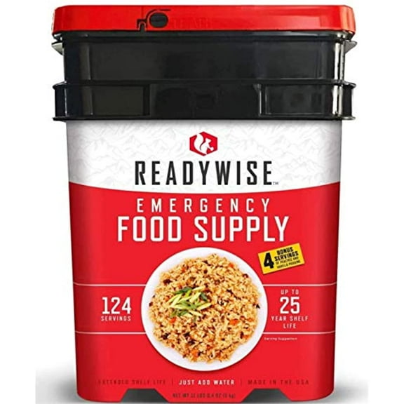 Wise Company Ready Wise (Count of 3) Wise Company ReadyWise, Emergency Food Supply, 124 Servings