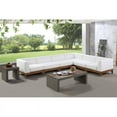 thumbnail image 2 of Meridian Furniture Rio Off White Water Resisting Fabric Modular Sectional, 2 of 4