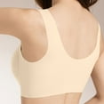 thumbnail image 3 of Juslio Front Button Bra Bras for Women Backless Seamless Sports Comfortable No Underwire Bra, 3 of 5