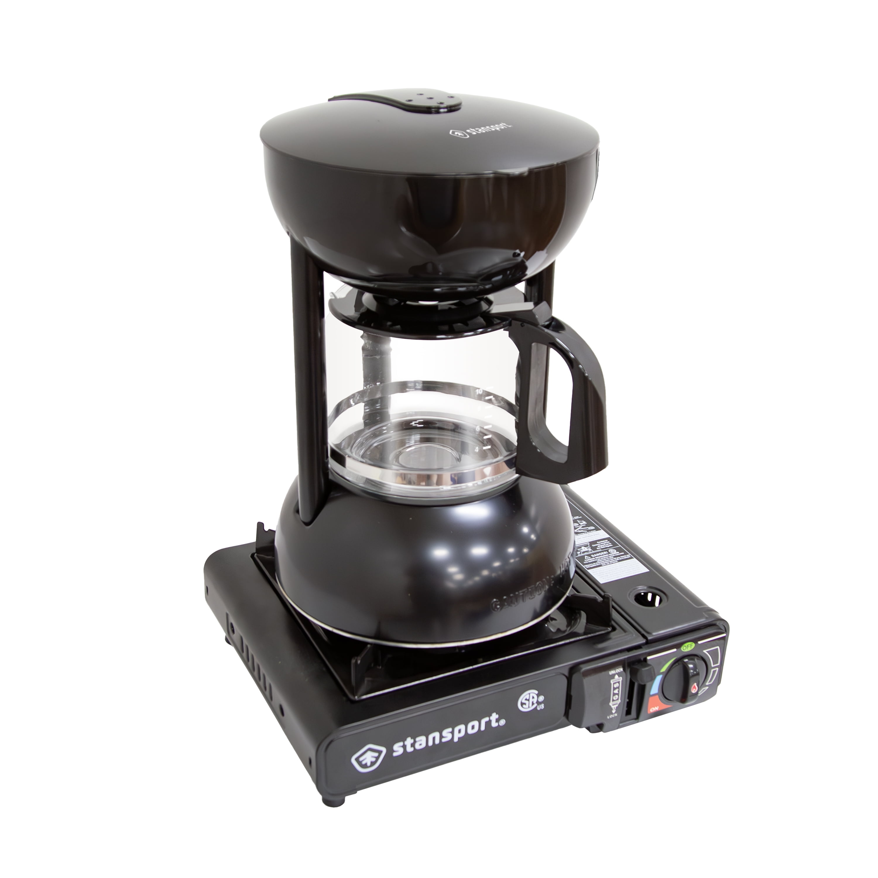 Coleman grill top coffee maker discount