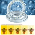 thumbnail image 4 of Matsuzay Luz LED de cultivo alimentada por USB con soporte para plántulas, lámpara para cultivo de plantas, cama elevada, macetas, Iluminación y accesorios 2 piezas Luz del sol, 4 of 6