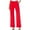 Red, variant on Kaemgyyd Work Pants Women Dress Pants High Waisted Stretchy Wide Leg Trousers Business Casual Pull on Slacks with Pockets