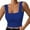 Blue, variant on Hpapadks Womens Tank Top Strapless Vest with Wide Shoulder Straps Sleeveless Top Vest Camisole Tops for Women Black XXL