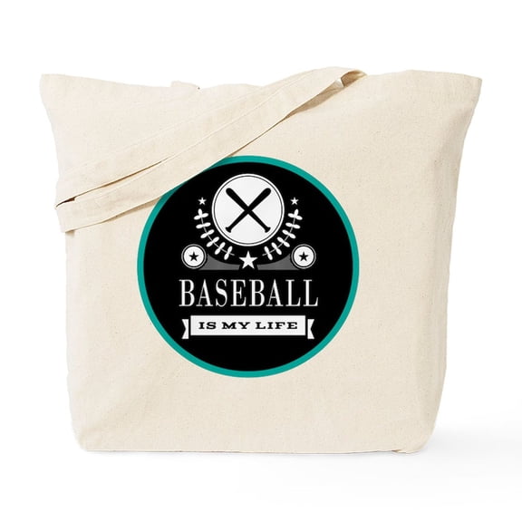 CafePress - Baseball Is My Life - Unisex Canvas Tote Bag, Beige, 1-Piece