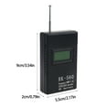 thumbnail image 3 of ROZYARD RK560 Portable 50MHz-2.4GHz Handheld Frequency Counter with Antenna for DCS CTCSS Walkie Talkie Radio Signal Frequency Test, 3 of 12