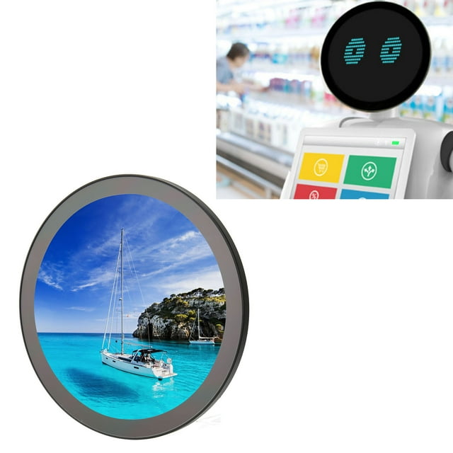 Round Display Module, 5 Inch IPS Round Touch Display 5V Type C For Home