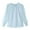 B-66Light Blue, variant on MEZZALL Girls Mesh Ruffle Blouse Long Sleeve Shirt With Elastic Elegant High Collar Tops For Toddler Kids Teenage Xmas Party Shirts Solid Color Lovely Child Clothes