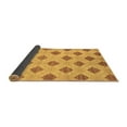 thumbnail image 2 of Ahgly Company Indoor Square Abstract Brown Modern Area Rugs, 8' Square, 2 of 4