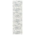 thumbnail image 6 of SAFAVIEH Fontana Darian Abstract Shag Area Rug, Ivory/Teal, 3' x 5', 6 of 10