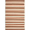 thumbnail image 1 of Safavieh Courtyard Terracotta Indoor Outdoor Rug - 6'7" x 9'6", 1 of 2