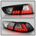 thumbnail image 5 of Black 2008-2017 Lancer Evolution Evo-X Lumileds LED Tail Lights Lamps Left+Right, 5 of 7