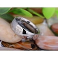 thumbnail image 6 of Silver Tungsten Firefighter Medical Ring, 6 of 9