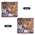 thumbnail image 2 of Lsque Bluey Pattern Cosmetic Mirror 2.6 Inch Round Handheld Travel Pocket Makeup Mirror, 2 of 8