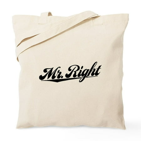 CafePress - Mr. Right Tote Bag - Unisex Canvas Tote Bag Beige 1-Piece